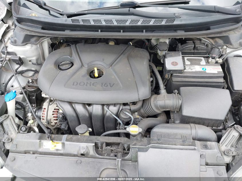 2012 Hyundai Elantra Gls VIN: 5NPDH4AE0CH086252 Lot: 42941596