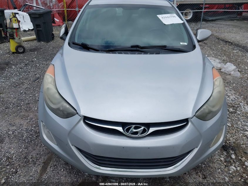 2012 Hyundai Elantra Gls VIN: 5NPDH4AE0CH086252 Lot: 42941596