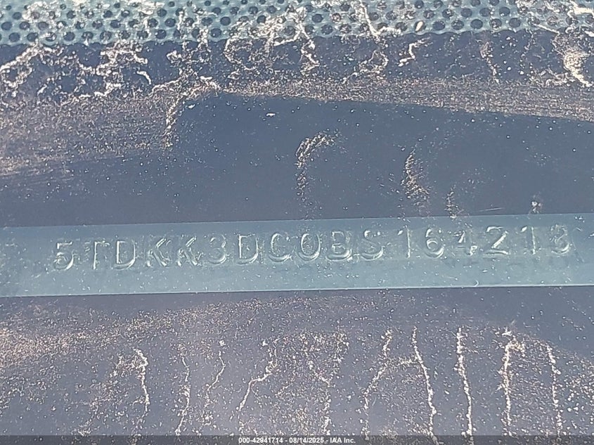 2011 Toyota Sienna Le V6 VIN: 5TDKK3DC0BS164213 Lot: 42941714