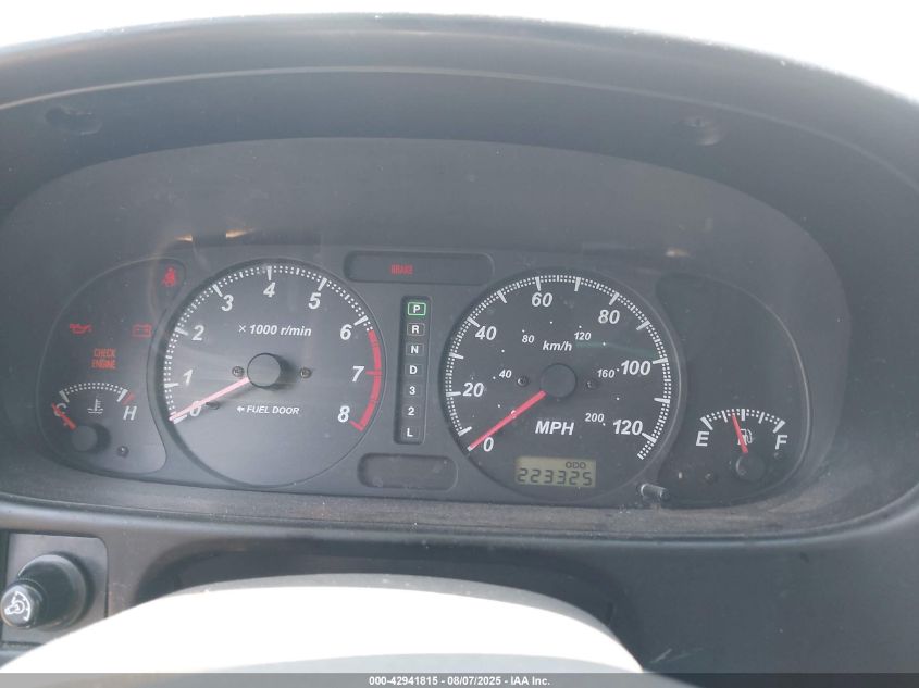 2002 Isuzu Rodeo Ls 3.2L V6/Lse 3.2L V6/S 3.2L V6 VIN: 4S2CK58WX24341970 Lot: 42941815