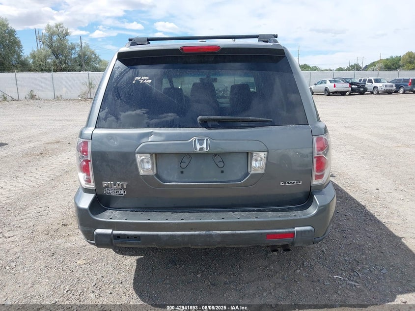 2008 Honda Pilot Ex-L VIN: 5FNYF18558B054561 Lot: 42941893