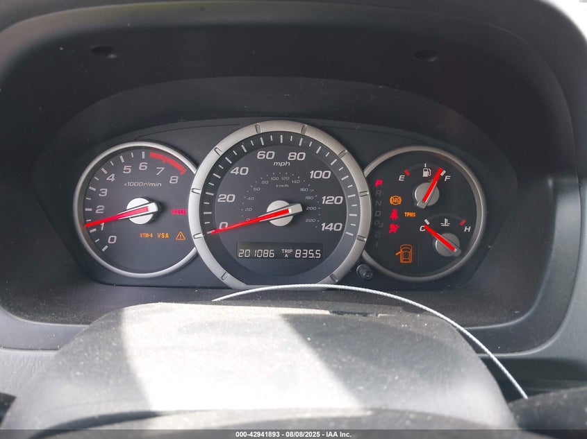 2008 Honda Pilot Ex-L VIN: 5FNYF18558B054561 Lot: 42941893