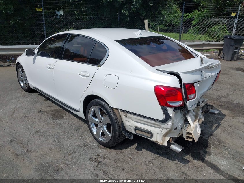 2007 Lexus Gs 350 white sedan gasoline JTHBE96S770016986 photo #4