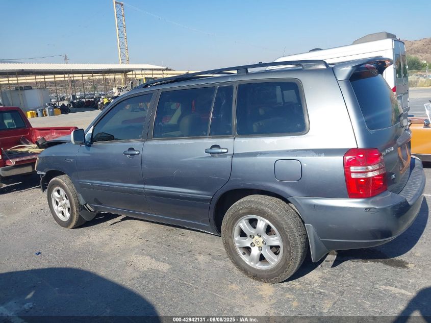 2003 Toyota Highlander Limited V6 VIN: JTEGF21A130120003 Lot: 42942131