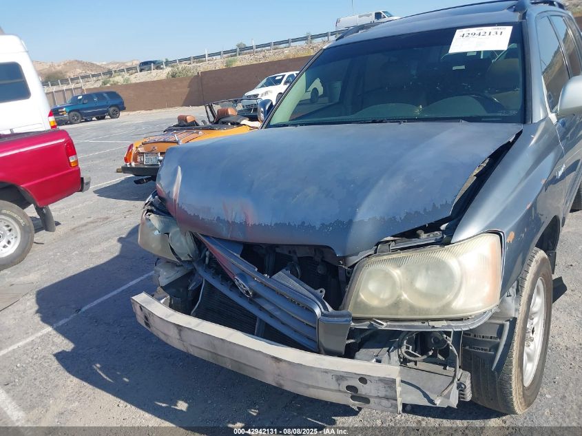 2003 Toyota Highlander Limited V6 VIN: JTEGF21A130120003 Lot: 42942131