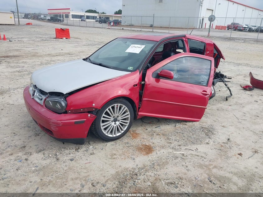 2001 Volkswagen Gti Glx red hatchback gasoline WVWPG21J91W099218 photo #3