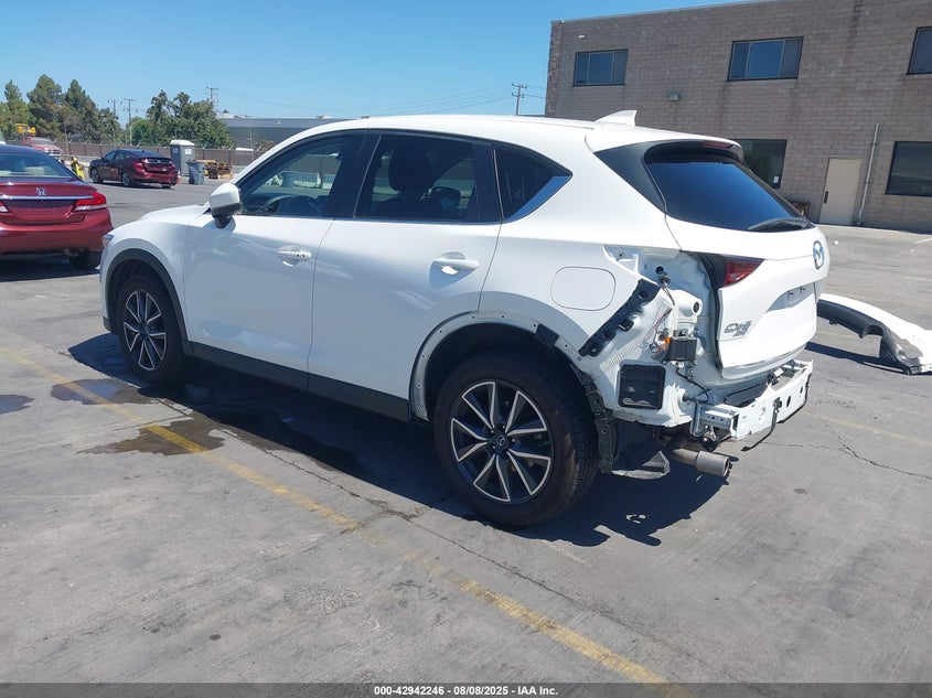 2018 Mazda Cx-5 2.5 Touring White Lot 111042942246 Vin JM3KFBCM7J0306137