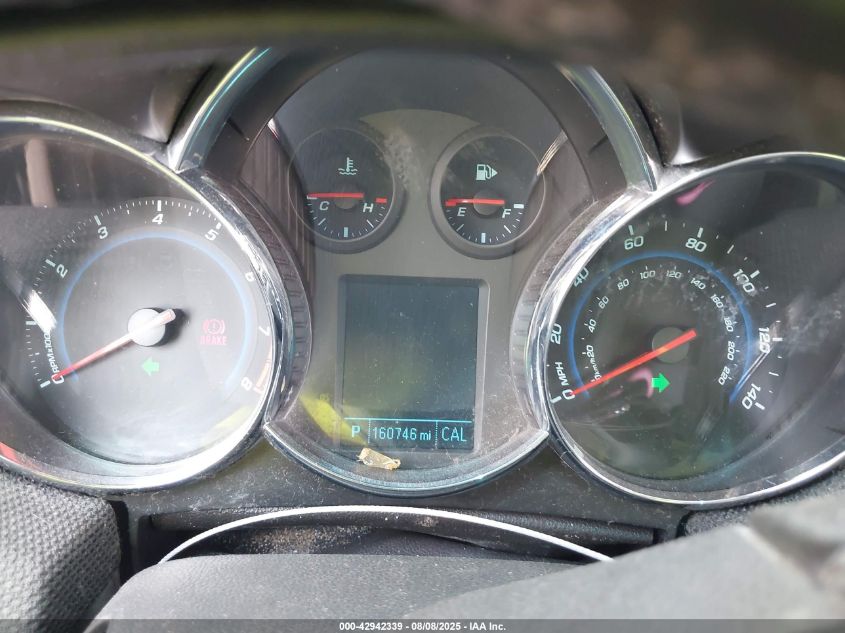 2012 Chevrolet Cruze 1Lt VIN: 1G1PF5SC4C7188480 Lot: 42942339