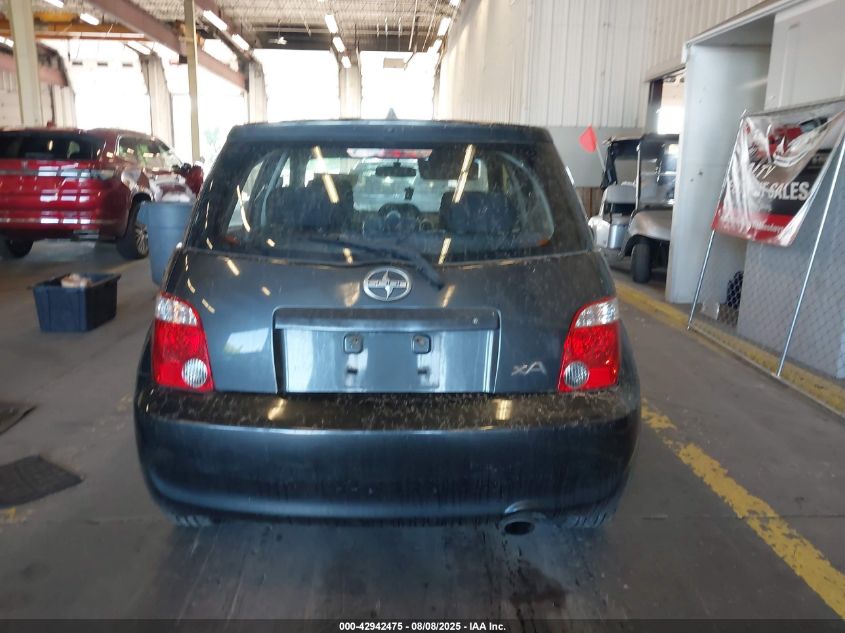 2006 Scion Xa VIN: JTKKT624960143761 Lot: 42942475