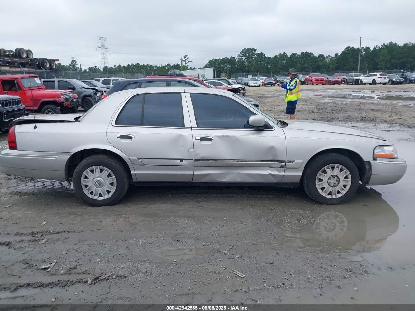 2005 Mercury Grand Marquis Gs VIN: 2MEFM74W15X60315 Lot: 42942555