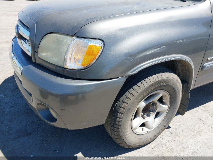 2003 Toyota Tundra Sr5 V8 VIN: 5TBRT34113S334647 Lot: 42942676