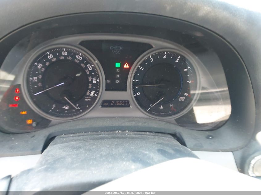 2007 Lexus Is 250 VIN: JTHBK262972036144 Lot: 42942750