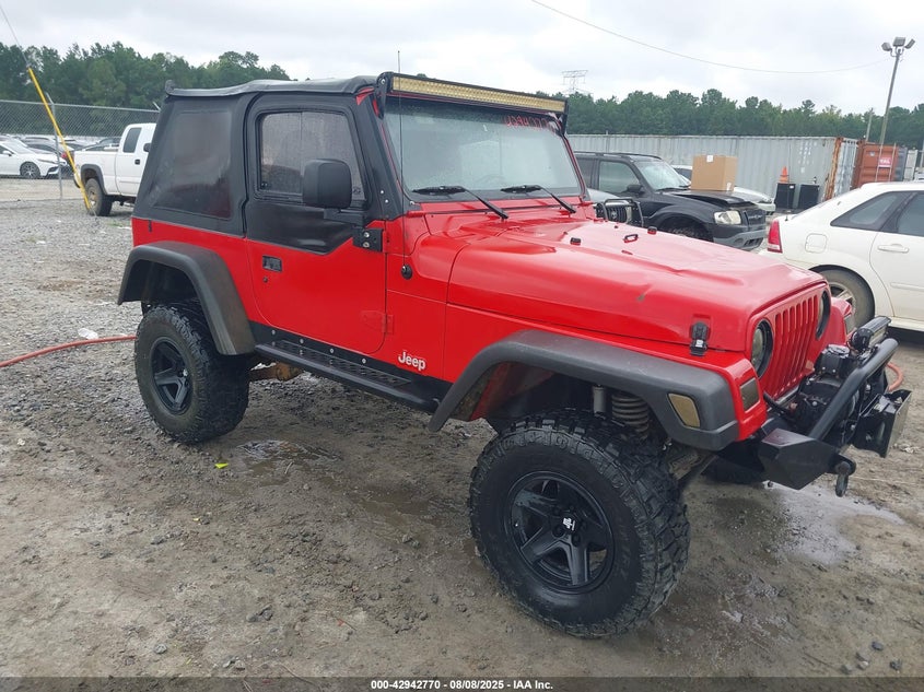 1J4FY29P8VP409645 1997 Jeep Wrangler Se auction photo 1