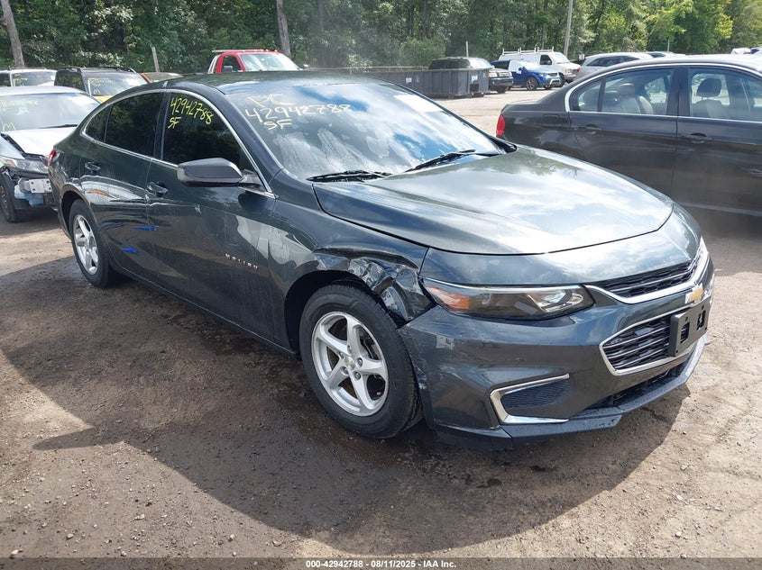 1G1ZB5ST7HF114259 2017 Chevrolet Malibu Ls auction photo 1