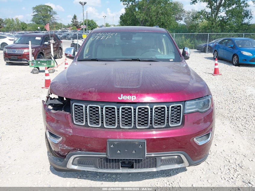 2017 Jeep Grand Cherokee Limited 4X4 VIN: 1C4RJFBG4HC714726 Lot: 42942898