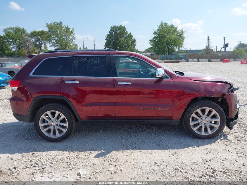 2017 Jeep Grand Cherokee Limited 4X4 VIN: 1C4RJFBG4HC714726 Lot: 42942898