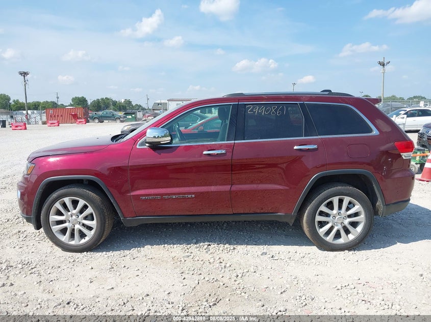 2017 Jeep Grand Cherokee Limited 4X4 VIN: 1C4RJFBG4HC714726 Lot: 42942898