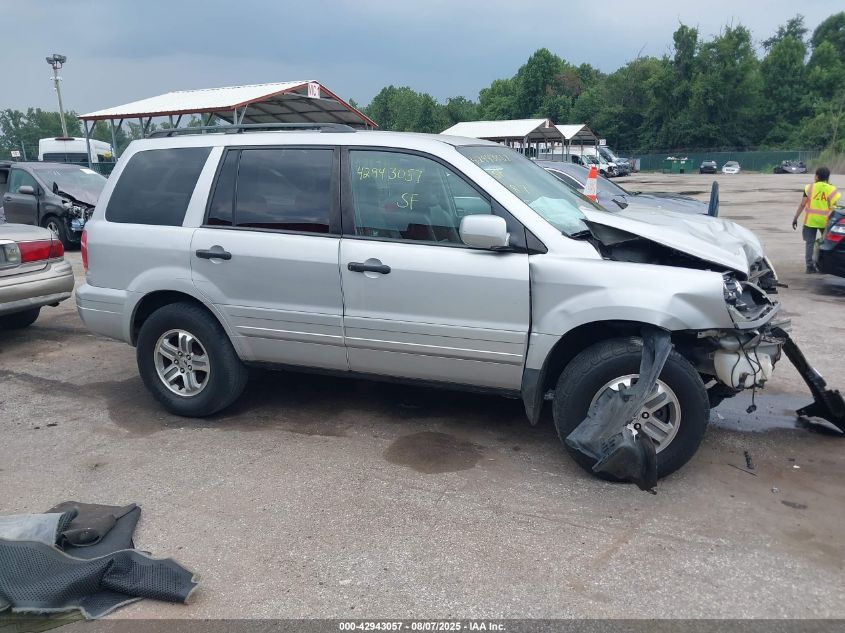 2004 Honda Pilot Ex-L VIN: 2HKYF18654H572965 Lot: 42943057