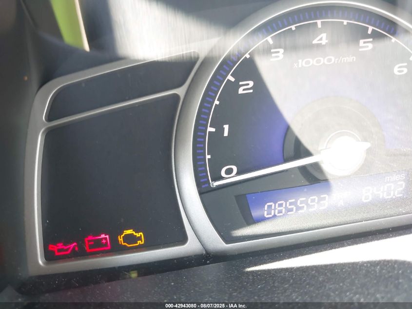 2010 Honda Civic Lx VIN: 2HGFA1F59AH567323 Lot: 42943080