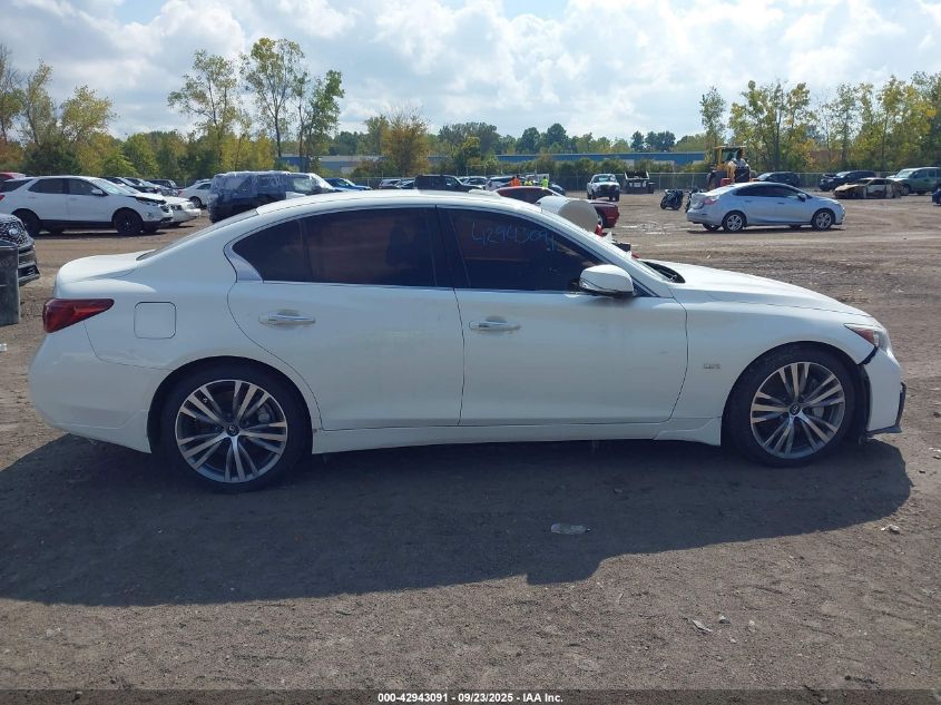 2018 Infiniti Q50 3.0T Sport VIN: JN1EV7AP4JM355553 Lot: 42943091