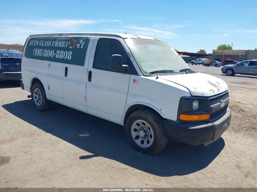 1GCFG15X291178260 2009 Chevrolet Express 1500 Work Van auction photo 1