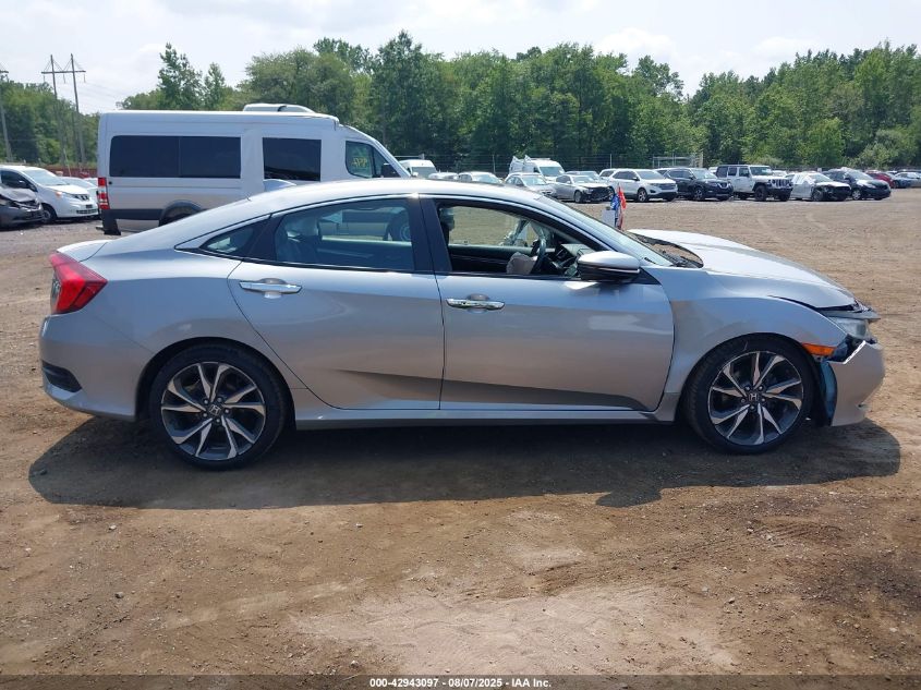 2020 Honda Civic Touring VIN: 19XFC1F92LE206770 Lot: 42943097