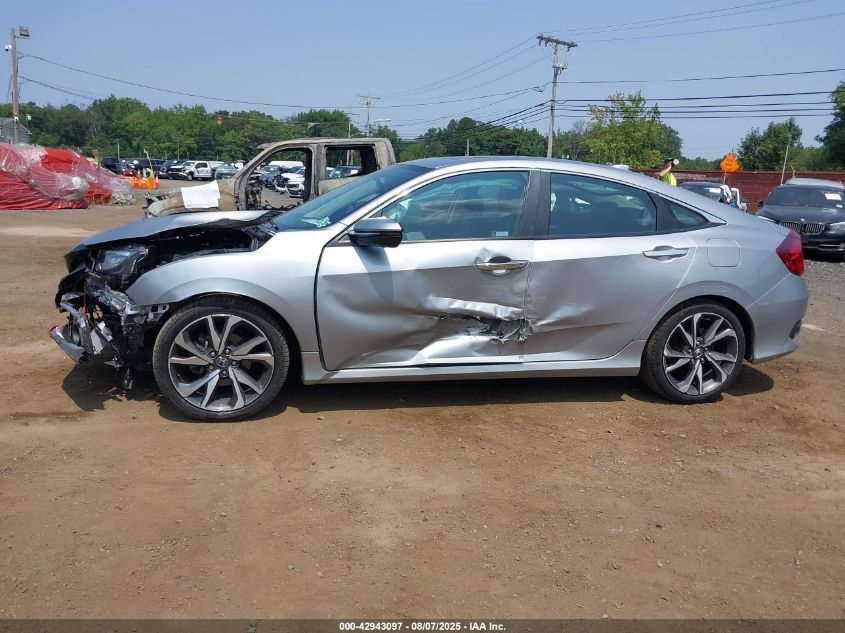 2020 Honda Civic Touring VIN: 19XFC1F92LE206770 Lot: 42943097