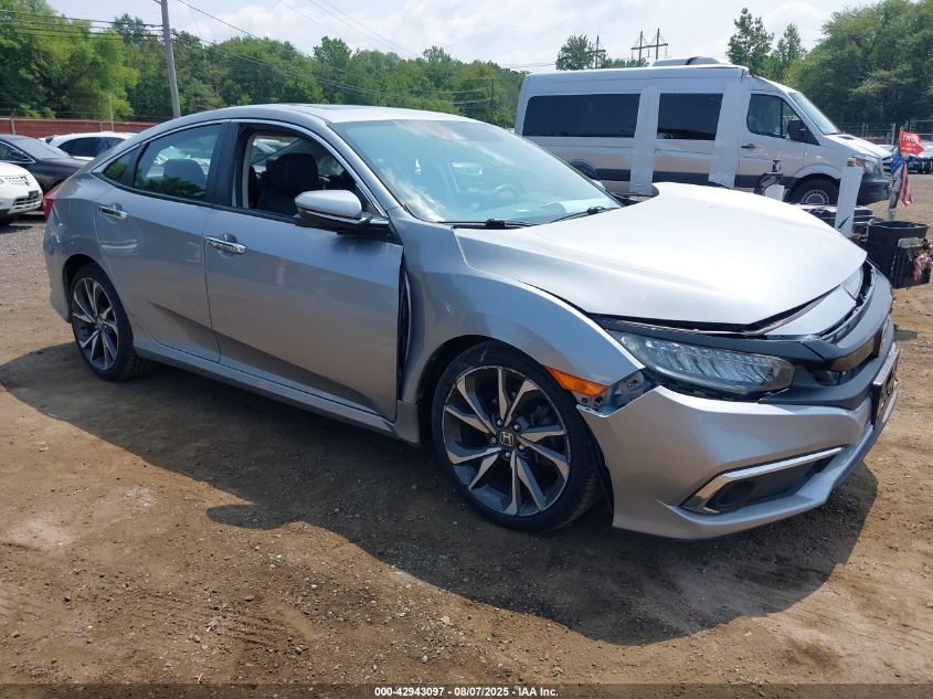 2020 Honda Civic Touring VIN: 19XFC1F92LE206770 Lot: 42943097
