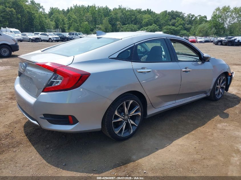 2020 Honda Civic Touring VIN: 19XFC1F92LE206770 Lot: 42943097