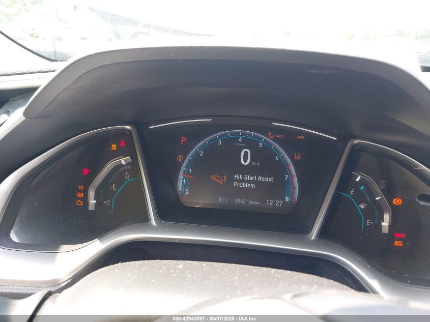 2020 Honda Civic Touring VIN: 19XFC1F92LE206770 Lot: 42943097