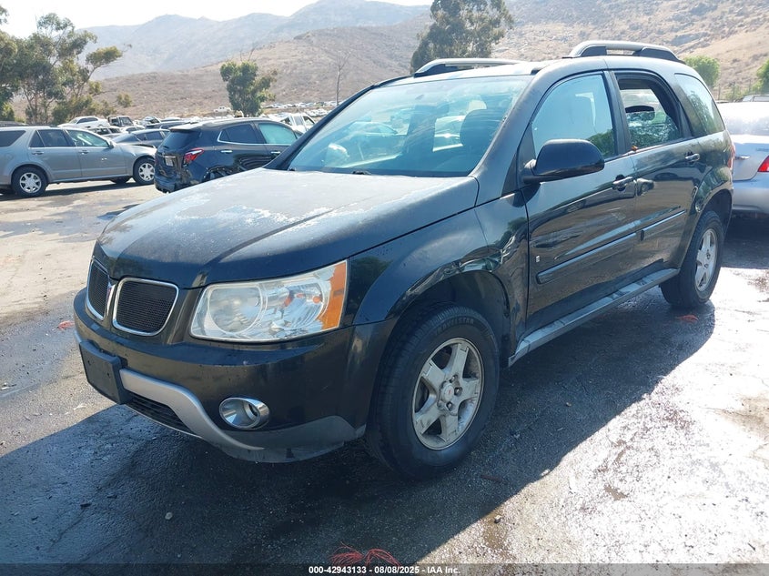 2008 Pontiac Torrent black other gasoline 2CKDL33F686054103 photo #3