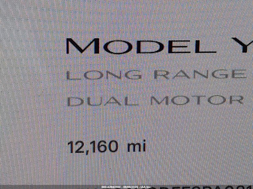 2023 Tesla Model Y Awd/Long Range Dual Motor All-Wheel Drive VIN: 7SAYGDEE8PA081576 Lot: 42943188