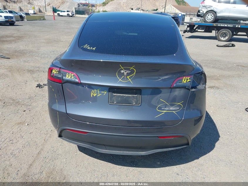 2023 Tesla Model Y Awd/Long Range Dual Motor All-Wheel Drive VIN: 7SAYGDEE8PA081576 Lot: 42943188