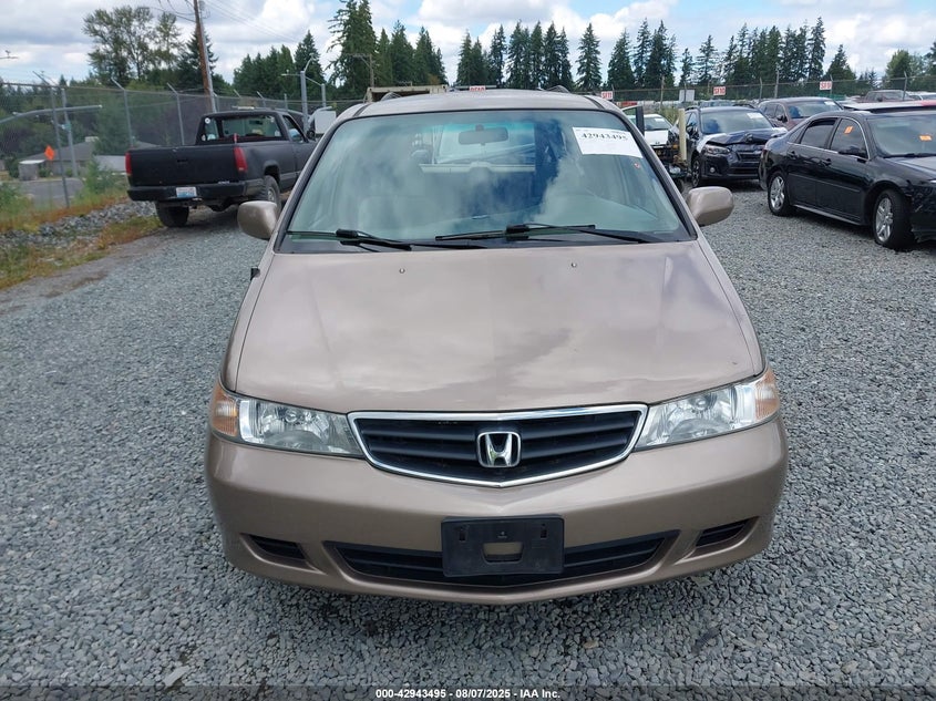 2004 Honda Odyssey Ex VIN: 5FNRL186X4B057584 Lot: 42943495