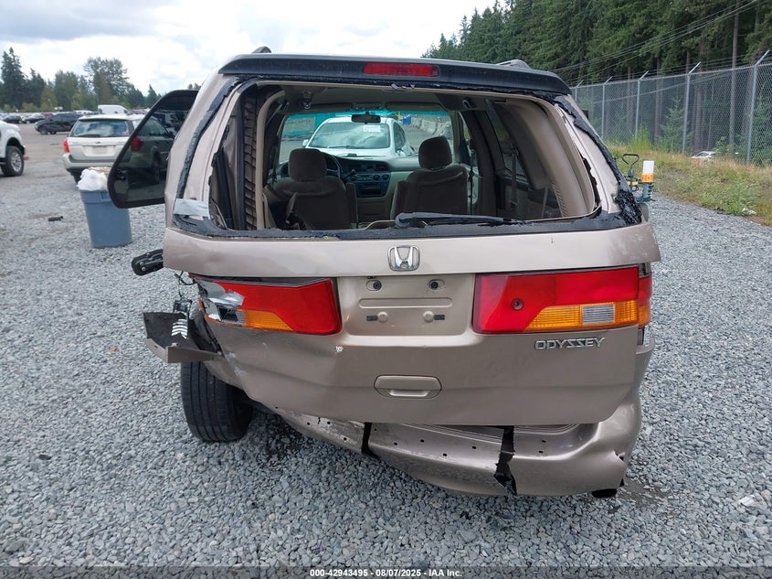 2004 Honda Odyssey Ex VIN: 5FNRL186X4B057584 Lot: 42943495