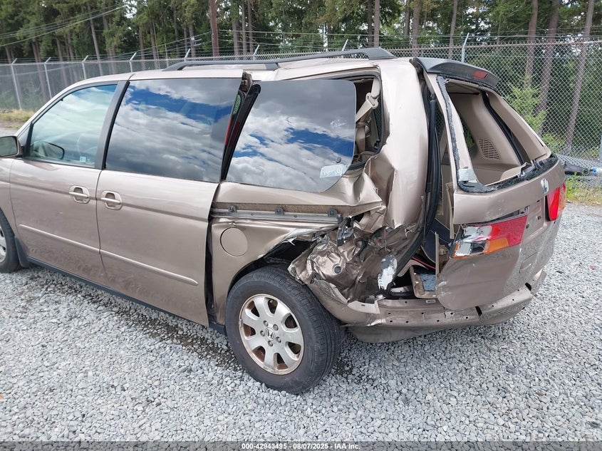 2004 Honda Odyssey Ex VIN: 5FNRL186X4B057584 Lot: 42943495