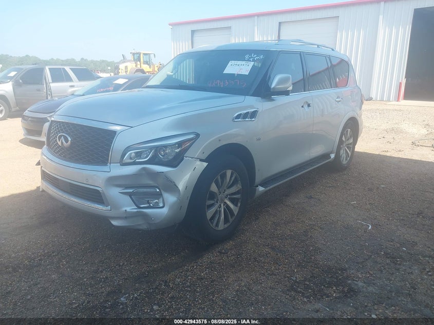Vin: jn8az2nf3h9645675, lot: 43437350, infiniti qx80 20172