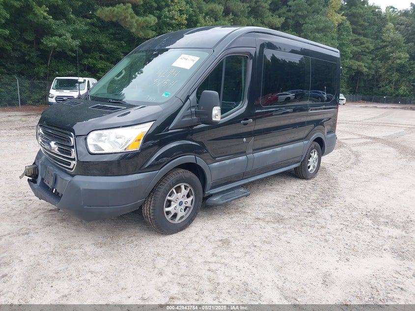 Vin: 1fmzk1cg5fka52474, lot: 43437529, ford transit-150 xlt 20152
