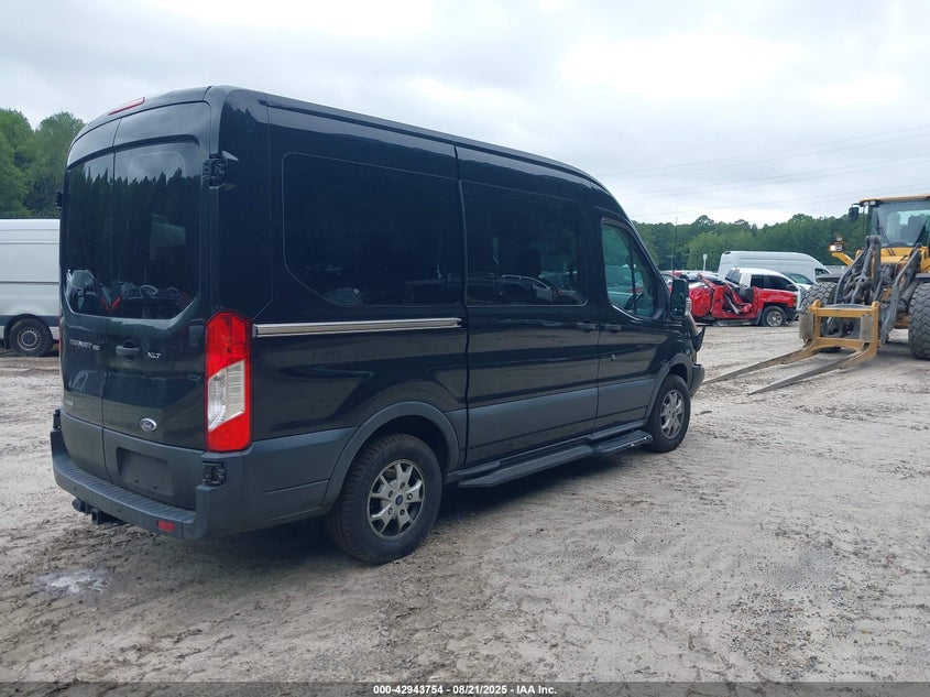 Vin: 1fmzk1cg5fka52474, lot: 43437529, ford transit-150 xlt 20154