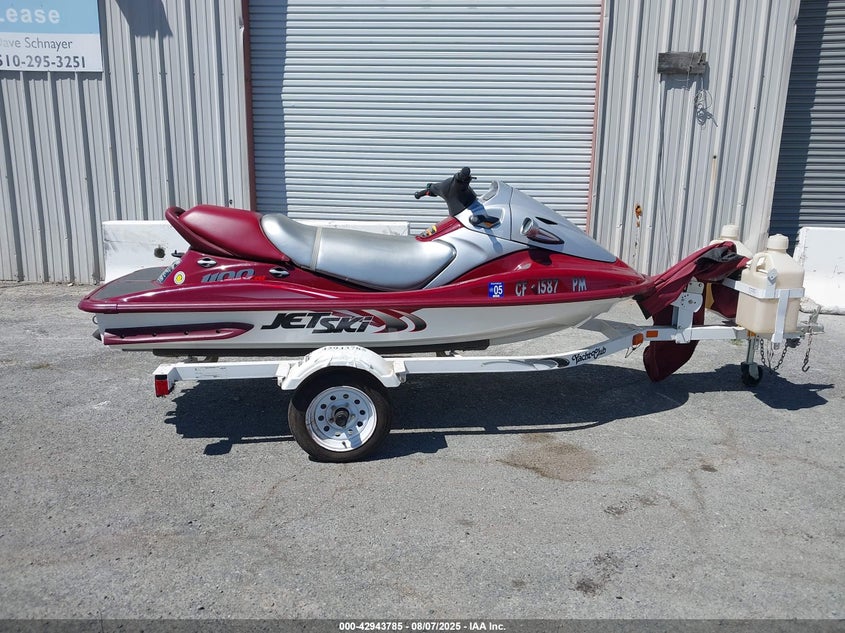 2000 Kawasaki Jet Ski 1100-A1 VIN: 11111111111111111 Lot: 42943785