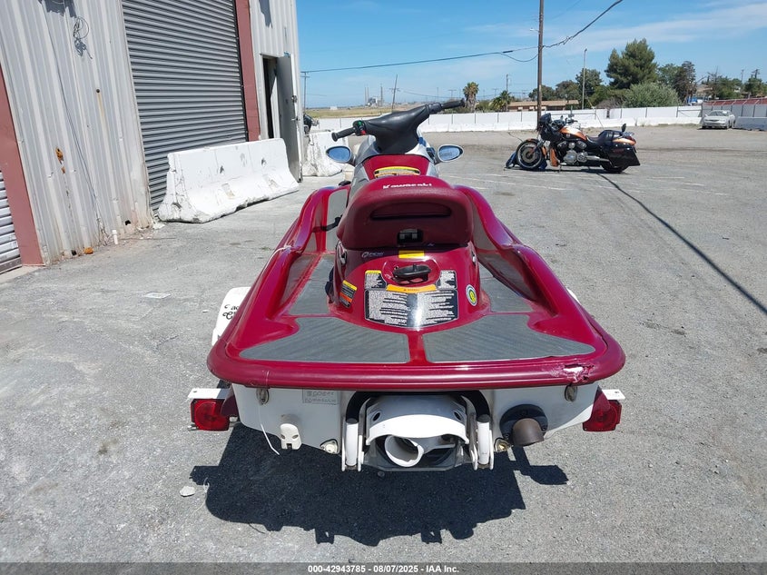 2000 Kawasaki Jet Ski 1100-A1 VIN: 11111111111111111 Lot: 42943785