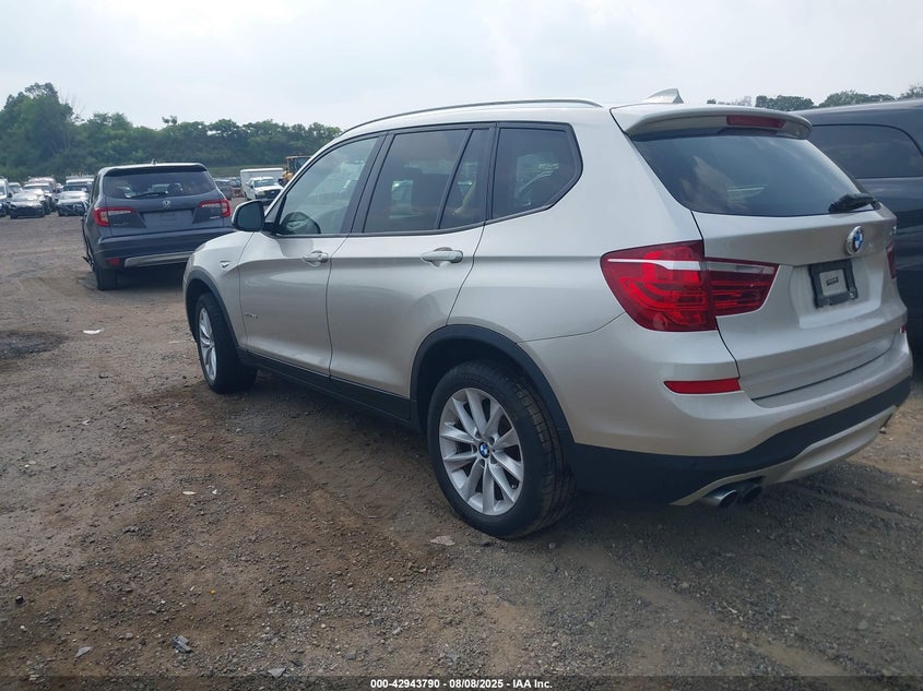 2016 BMW X3 XDRIVE28I - 5UXWX9C55G0D78876