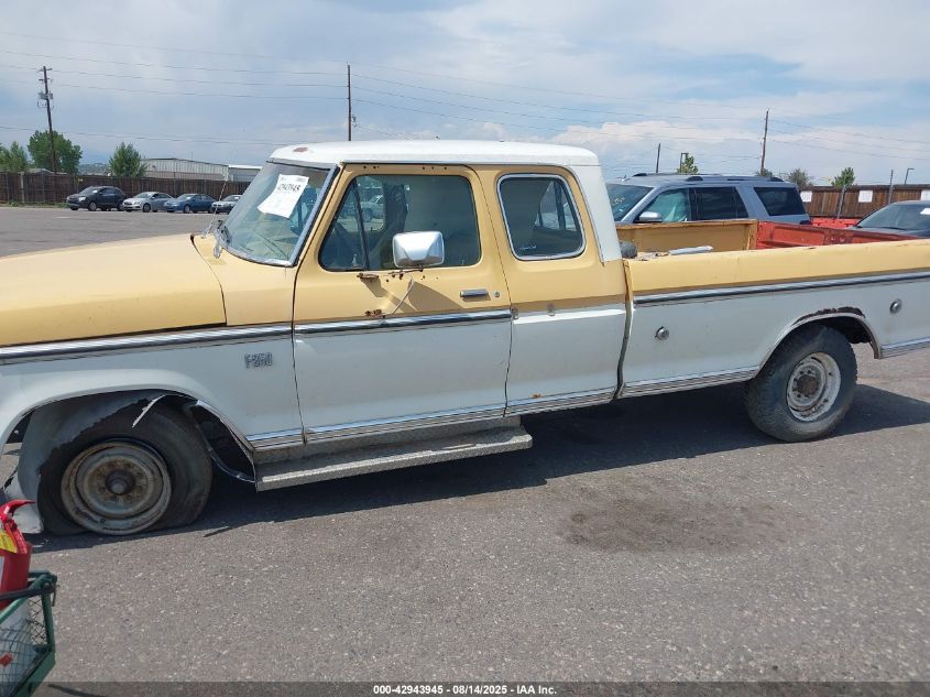 1975 Ford F250 VIN: F25MKU42572 Lot: 43384520