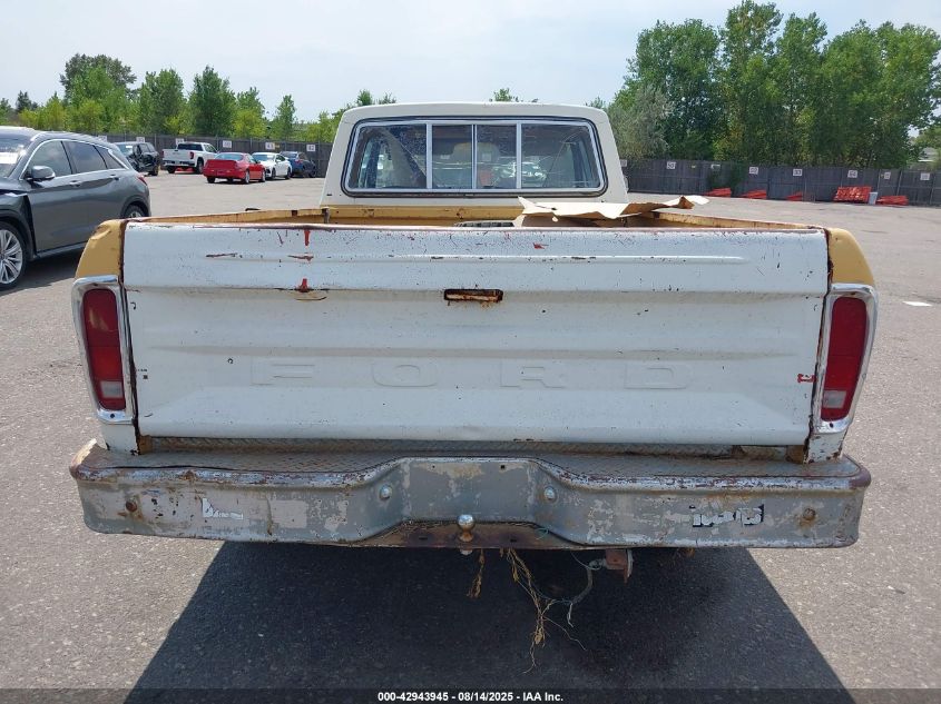 1975 Ford F250 VIN: F25MKU42572 Lot: 43384520