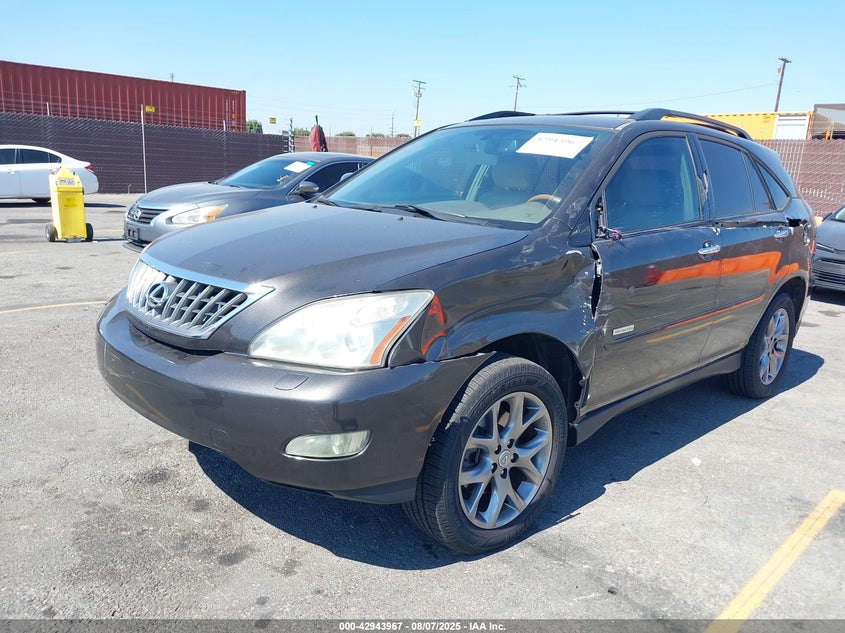 2009 Lexus Rx 350 brown other gasoline 2T2GK31U69C073190 photo #3