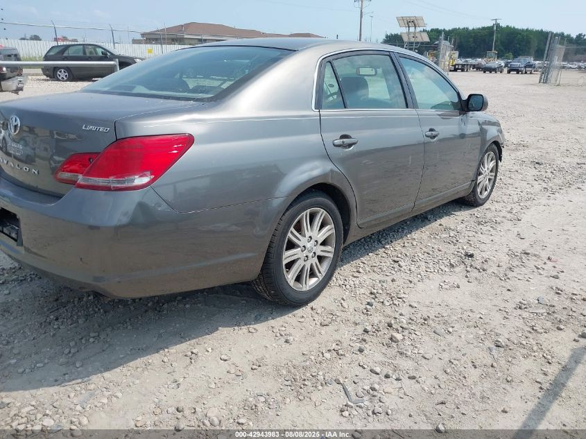 2005 Toyota Avalon Limited VIN: 4T1BK36B25U049922 Lot: 42943983