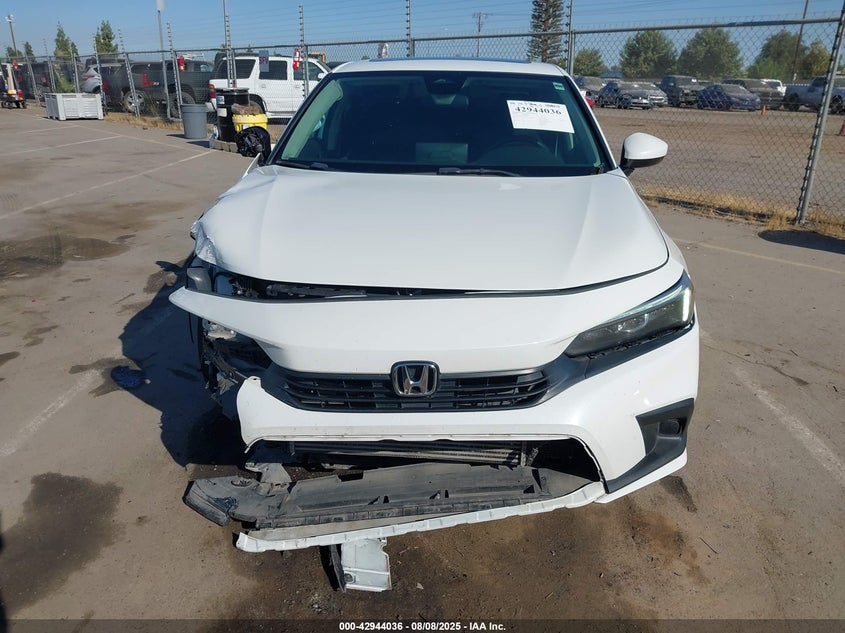 2022 Honda Civic Ex VIN: JHMFE1F77NX000337 Lot: 42944036