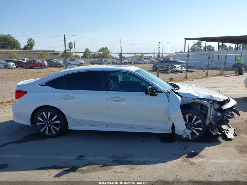 2022 Honda Civic Ex VIN: JHMFE1F77NX000337 Lot: 42944036