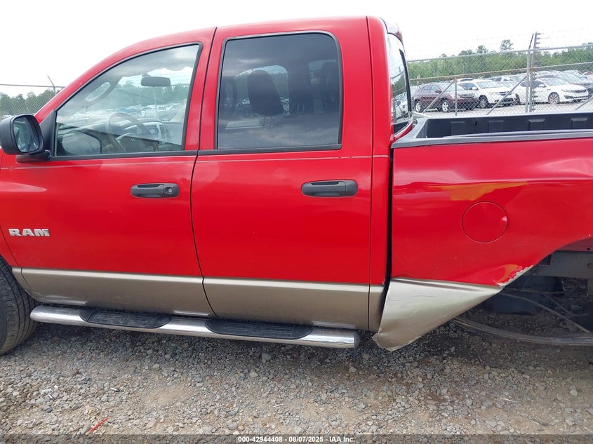 2008 Dodge Ram 1500 Slt VIN: 1D7HA18N68J127191 Lot: 42944408