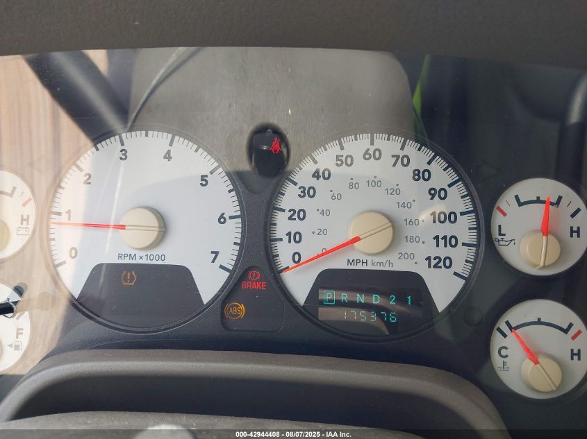 2008 Dodge Ram 1500 Slt VIN: 1D7HA18N68J127191 Lot: 42944408